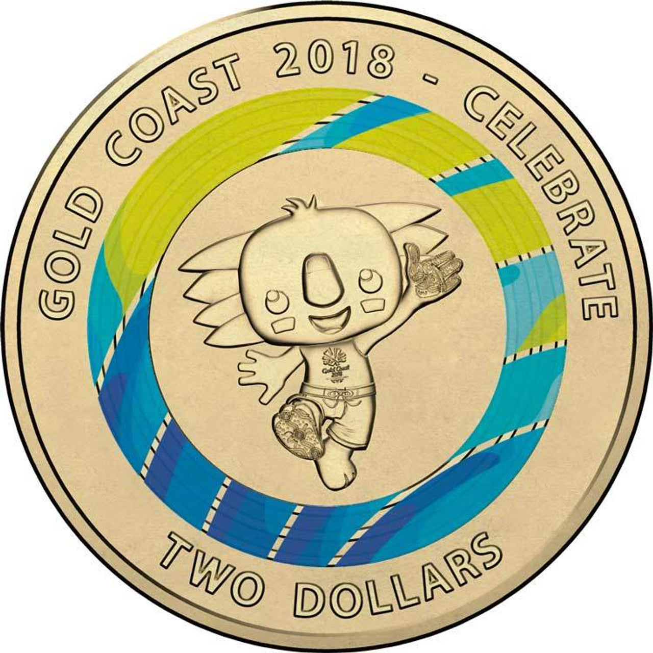 UNC $2 2018 Borobi Gold Coast Commonwealth Games Two Dollar Coin bag ex Jumbo