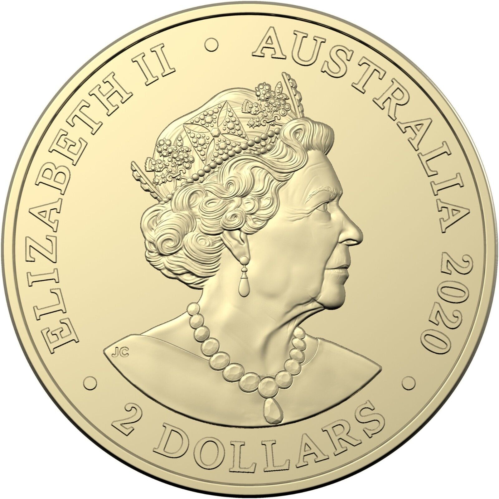 2020 $2 Fire fighter Brave Australian coloured two dollar coin firefighter Circ