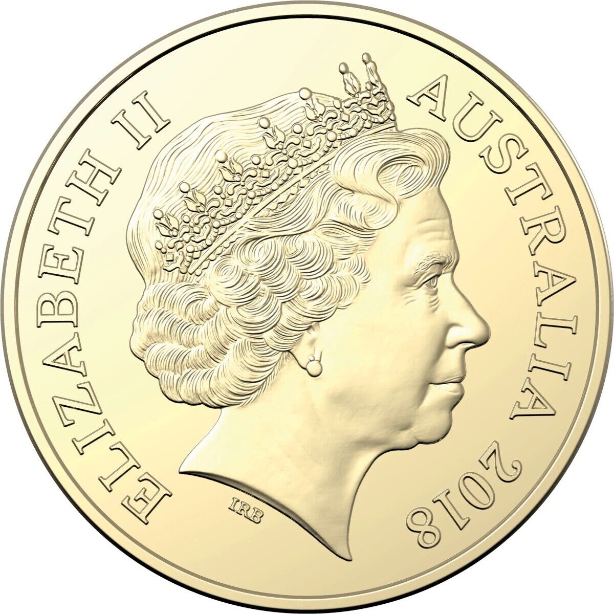 2018 $2 Red Emblem Gold Coast Commonwealth Games Australian Two Dollar Coin CIRC