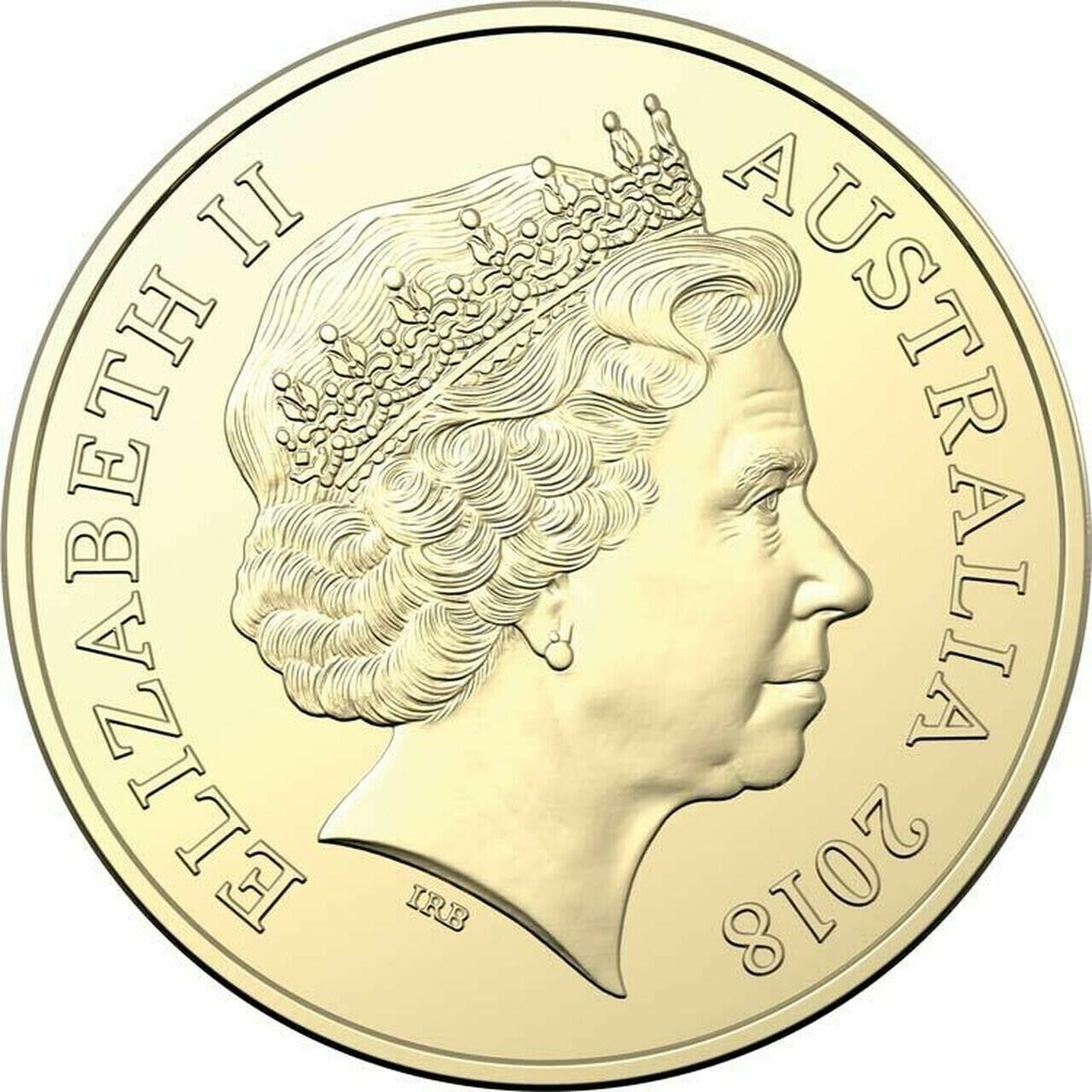 2018 $2 INVICTUS GAMES AUSTRALIAN TWO DOLLAR COIN QUEEN CIRC RARE