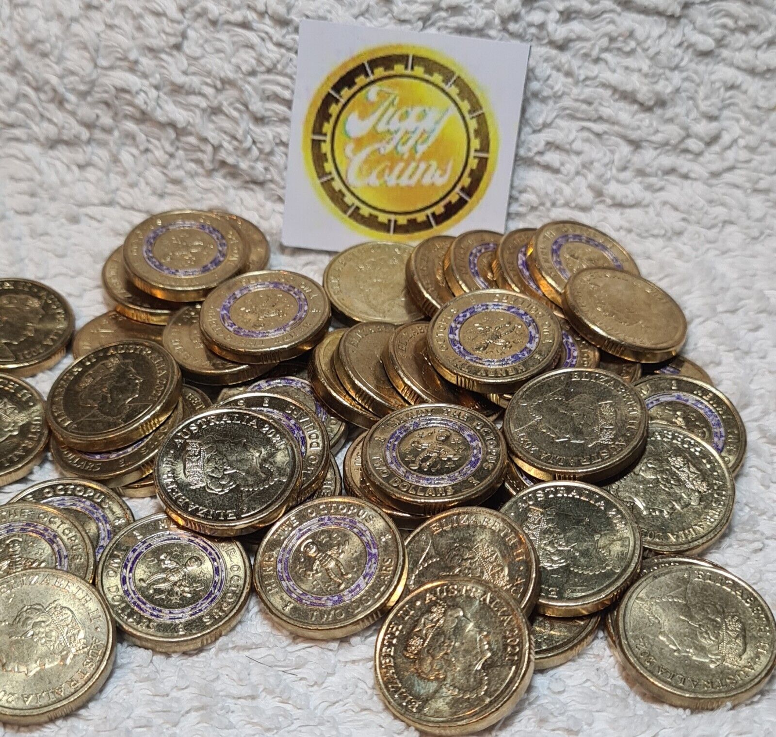 2021 $2 WIGGLES 30TH ANNIVERSARY SET OF 4 TWO DOLLAR RARE QUEEN COINS RARE CIRC