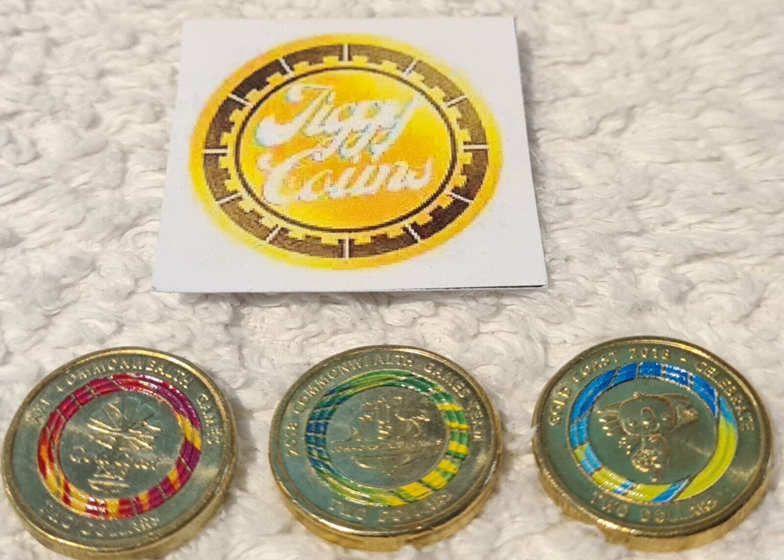 🔥 RARE 2018 COMMOMWEALTH GAMES COMPLETE SET! RARE AUS $2 TWO DOLLAR COIN CIRC