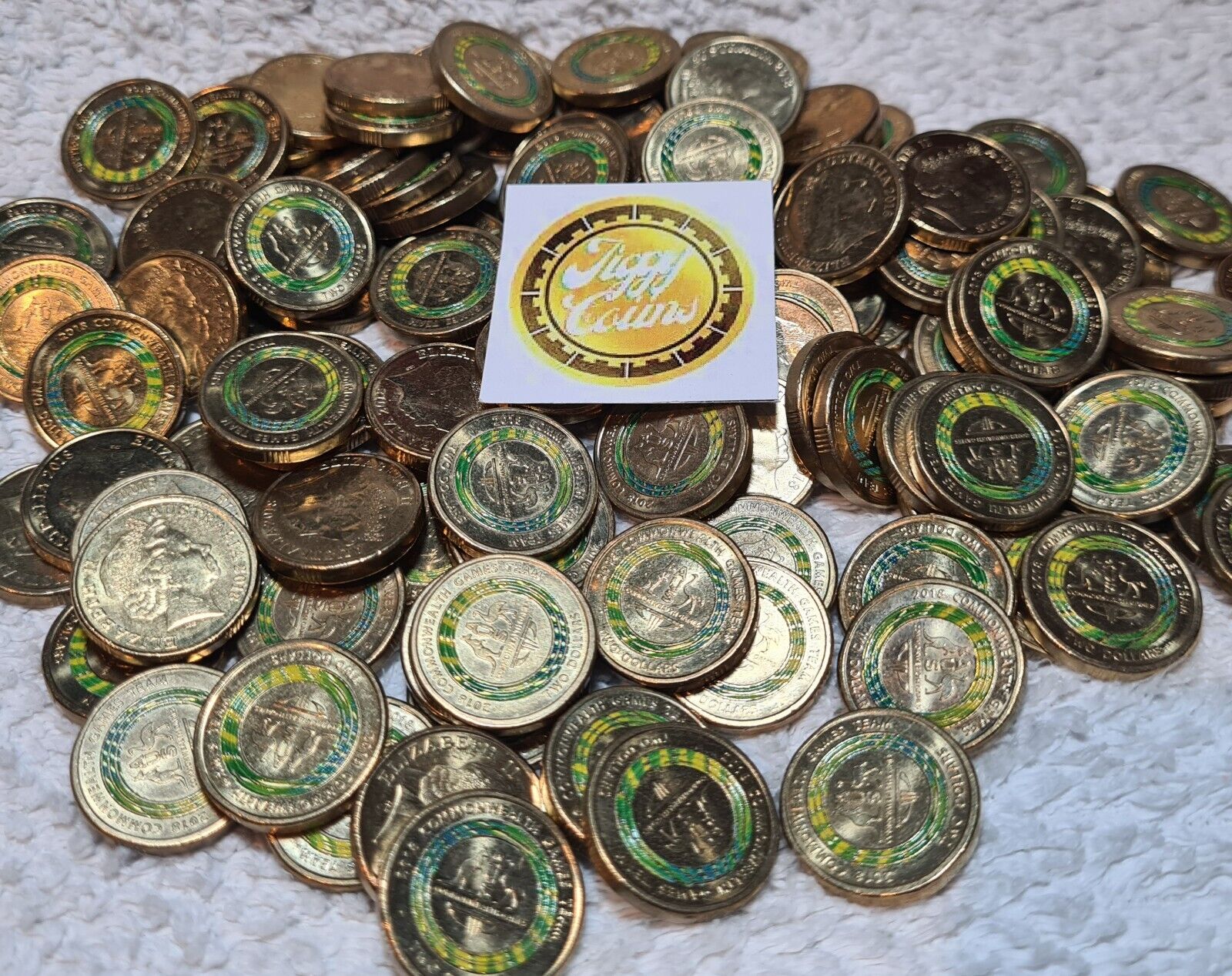 🔥 RARE 2018 COMMOMWEALTH GAMES COMPLETE SET! RARE AUS $2 TWO DOLLAR COIN CIRC