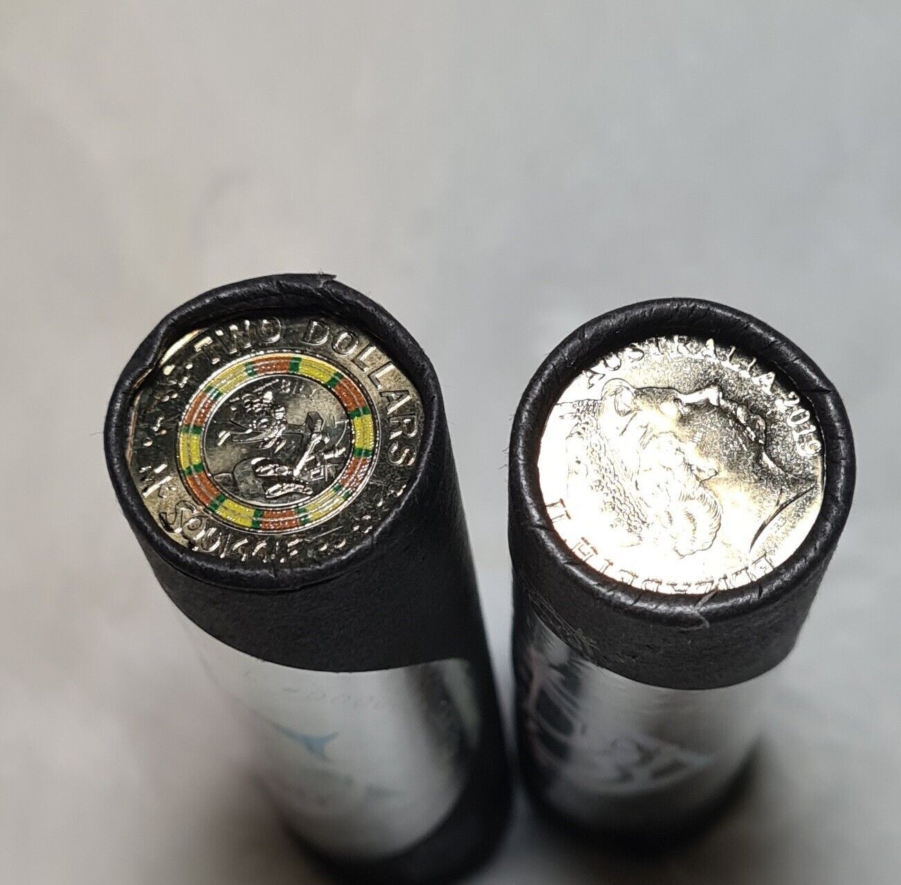 UNC Mr Squiggle Bill $2 Australia Two Dollar Coloured Coin 2019 Cotton & co Roll