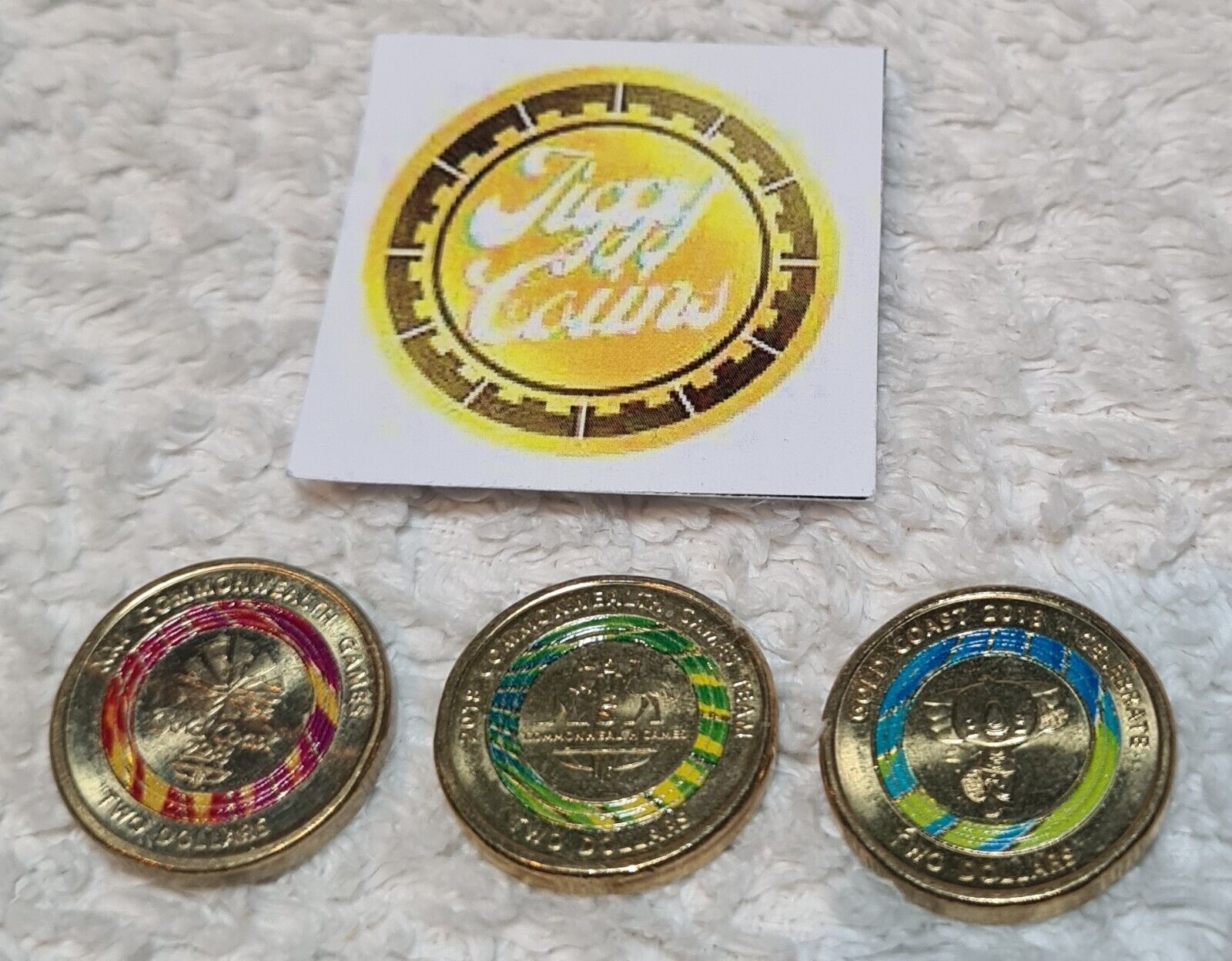 🔥 RARE 2018 COMMOMWEALTH GAMES COMPLETE SET! RARE AUS $2 TWO DOLLAR COIN CIRC