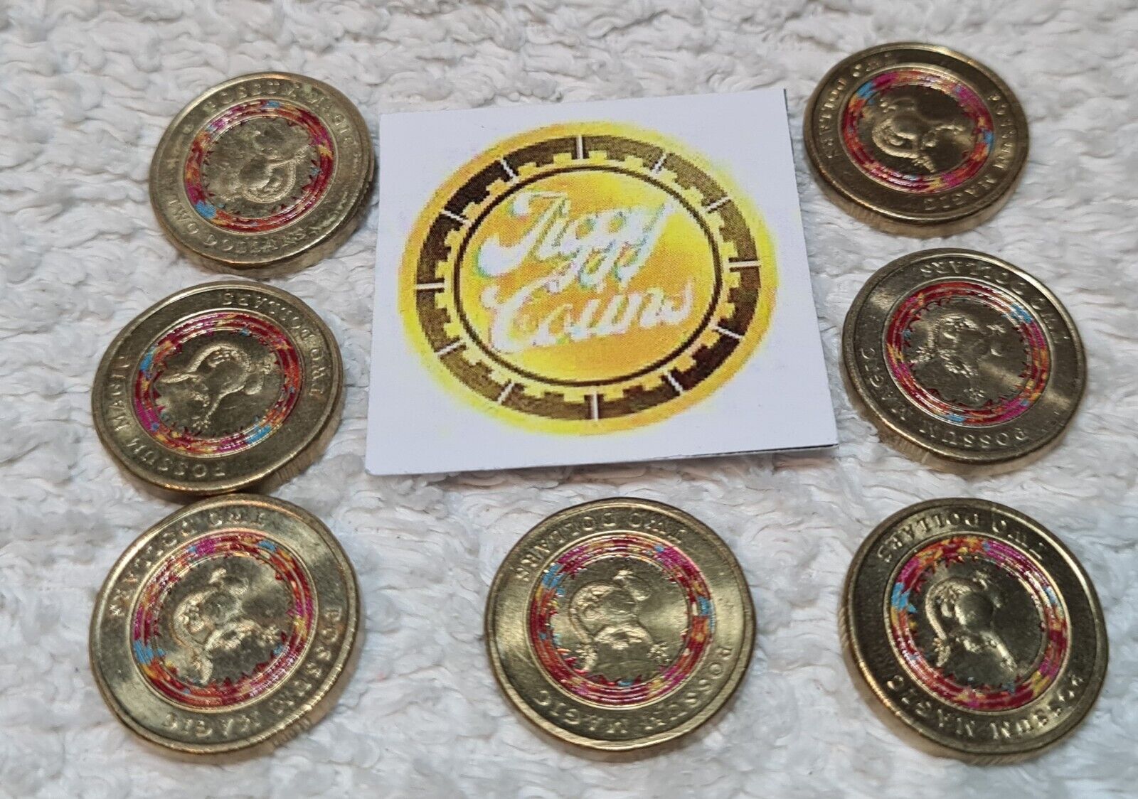 2017 $2 RED POSSUM MAGIC HAPPY HUSH IS VISIBLE AUSTRALIAN TWO DOLLAR COIN CIRC